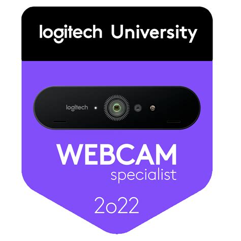 Logitech Webcam Specialist 2022 Credly