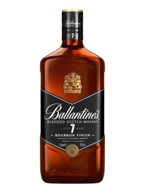 Ballantines 7y Blended Scotch Whisky Bourbon Finish 40 1l Frankfurt