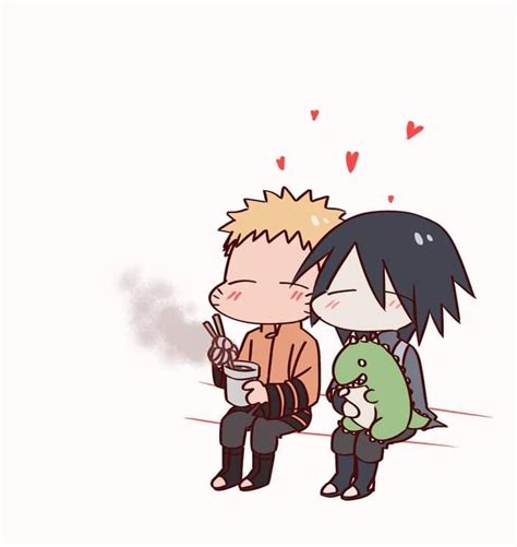 Pin By Saya Uchiha On SasuNaru Sasuke Chibi Naruto Dan Sasuke