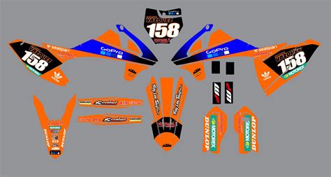 Kit D Co Ktm Sx Gopro Boutique Kit D Co Moto