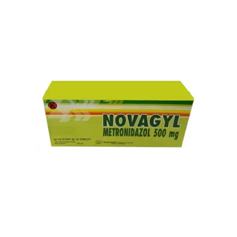 NOVAGYL 500 MG 10 TABLET Kegunaan Efek Samping Dosis Dan Aturan