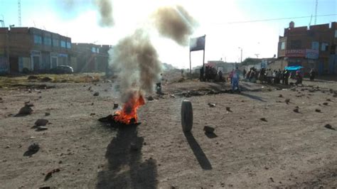 Puno Afectados Por Contaminación De Coata Acatan Paro De 48 Horas Juliaca Fotos Sociedad