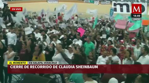 Cierra Claudia Sheinbaum Su Gira En Xalapa Veracruz V Deo Dailymotion