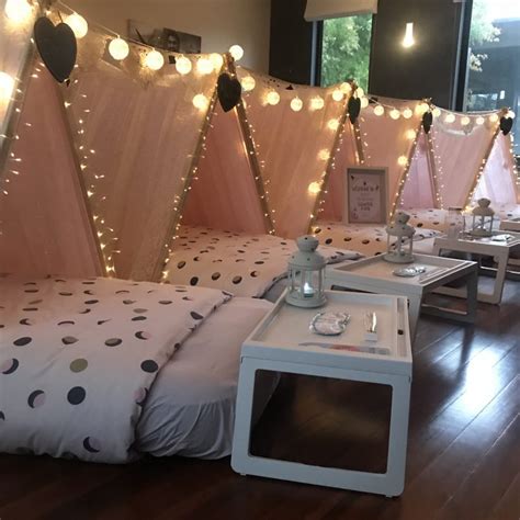 Ideas For A Girls Slumber Party Decorations Food