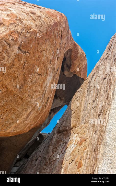 Millennial Giant Stones In The Iona Natural Park Angola Cunene Stock