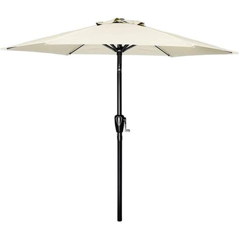 Cenadinz Patio Outdoor Table Market Yard Umbrella With Push Button Tilt