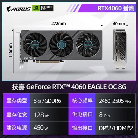 【手慢无】错过再等一年！技嘉rtx4060猎鹰 Oc 8g显卡限时优惠游戏硬件显卡 中关村在线