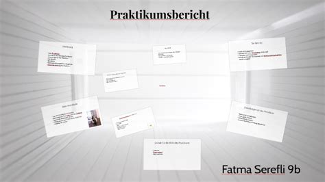 Praktikumsbericht By Yagmur Serez On Prezi