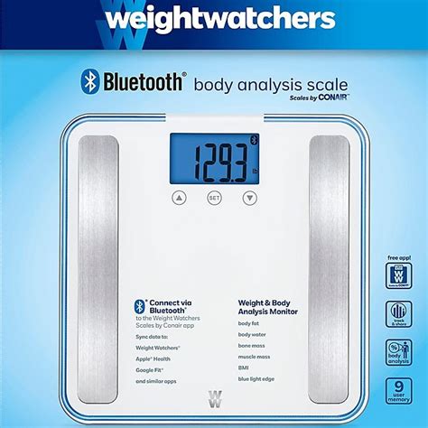 Conair Weight Watchers Body Analysis Scale