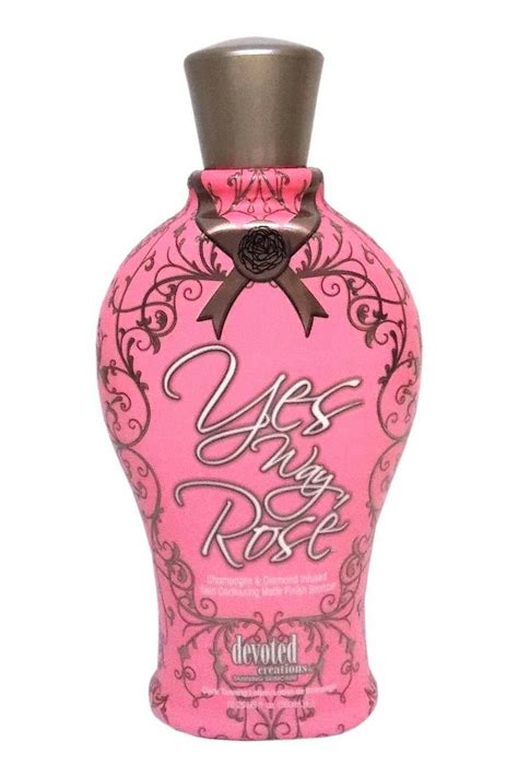 Yes Way Rose Champagne and Diamond Infused Matte Finish Tanning Lotion ...