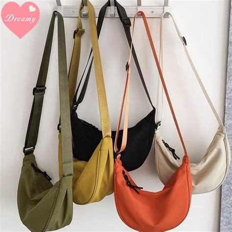 Dreamy Korean Casual Waterproof Dumpling Shoulder Sling Bag For Woman