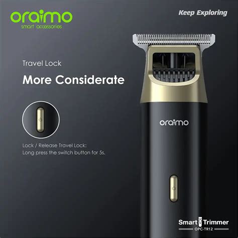 Oraimo Opc Tr Smarttrimmer Multi Functional Beard Trimmer Gadget