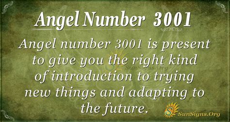 Angel Number 3001 Meaning: Changes Are Coming Soon - SunSigns.Org