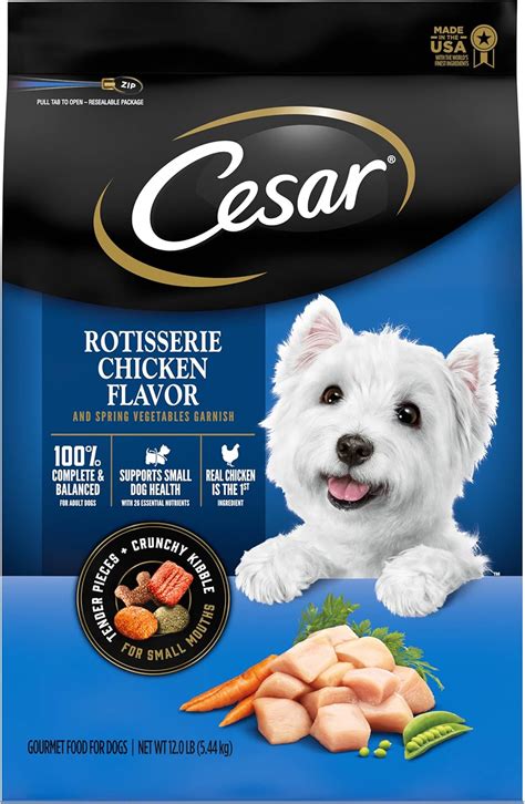 Cesar Small Breed Dry Dog Food Rotisserie Chicken Flavor