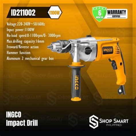 Ingco Impact Drill W Id Lazada Ph