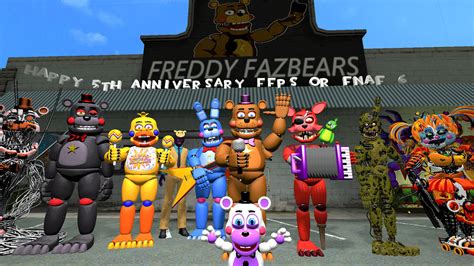 Ffps Or Fnaf 6 5th Anniversay By Haloflood4 On Deviantart