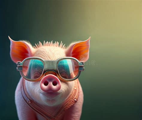 Pig Sunglass Stock Illustrations Pig Sunglass Stock Illustrations