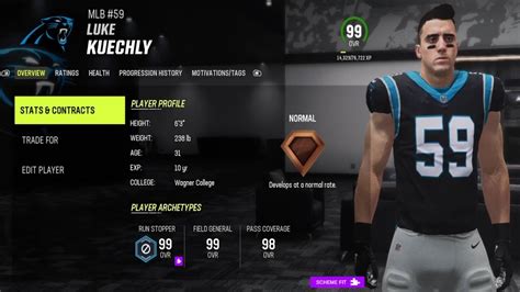 How To Create Luke Kuechly Madden 23 Youtube