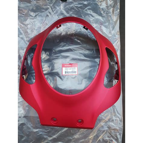 Jual Cover Front Panel Tameng Depan Scoopy New Prestige Merah Doff