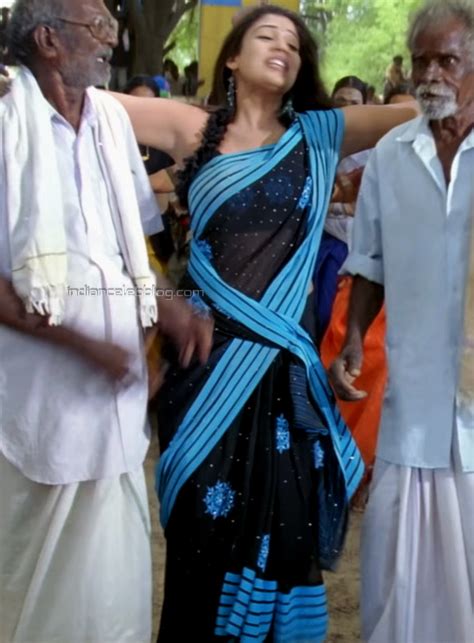 Nayanthara sivakasi hot saree item song tamil movie hd stills caps