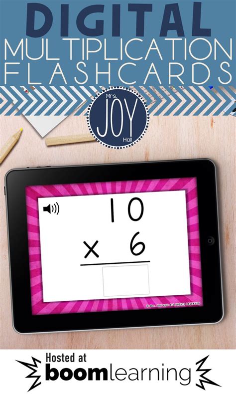 Digital Multiplication Flashcards Multiplication Flashcards