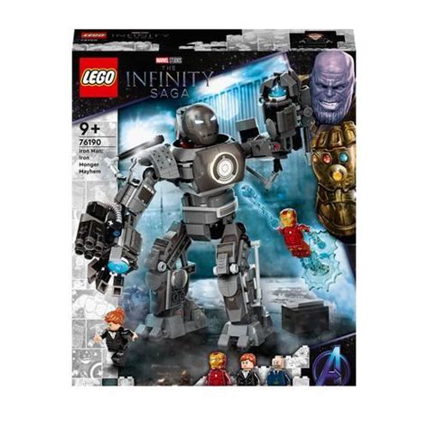 Lego Marvel Iron Man A Ameaca De Iron Monger Star Brink Brinquedos