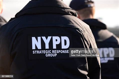 Members Of The Nypd Strategic Response Group Or Srg Showed Their