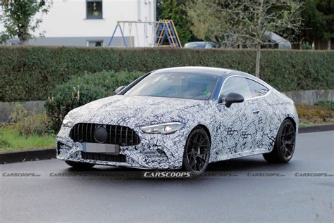 2025 Mercedes Amg Cle Spotted In Mild 53 And Wild 63 Guises Coupe And Convertible Carscoops