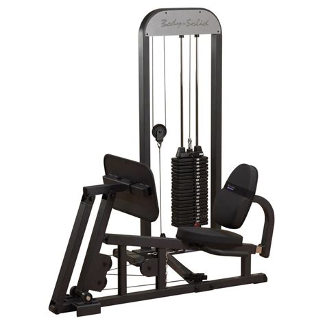 body solid pro select leg press machine  lb stack glp stk leg