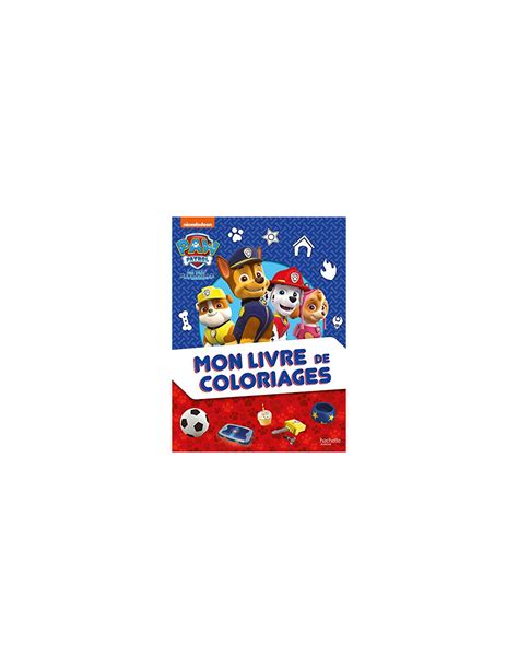 Mon Livre De Coloriages Pat Patrouille