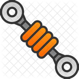 Automotive Icon - Download in Colored Outline Style