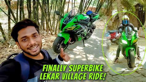 Finally Superbike Lekar Nani Ke Ghar Agaya 😍 Village Ride With My Honey