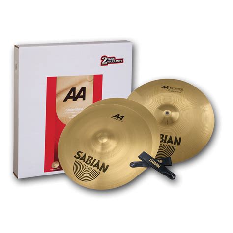 Disc Sabian Aa Concert Band Cymbal Set At Gear Music