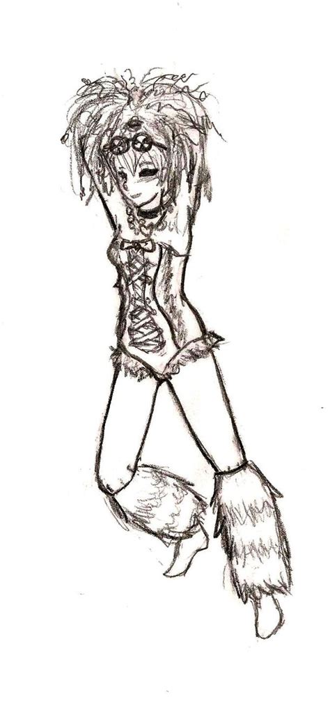 Pretty Rave Girl Sketch By Feing6 On Deviantart