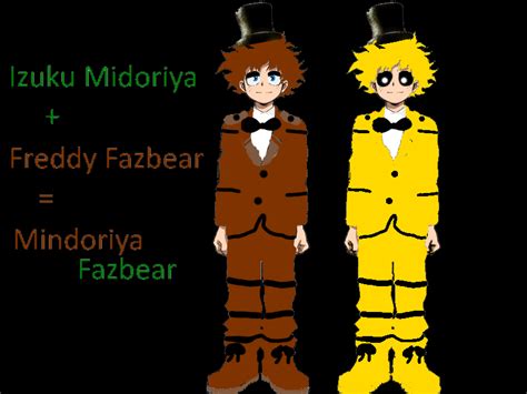 If Freddy Fazbear And Deku Mixed Up By Antoniorodriguez1000 On Deviantart