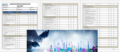 Lab Inspection Checklist