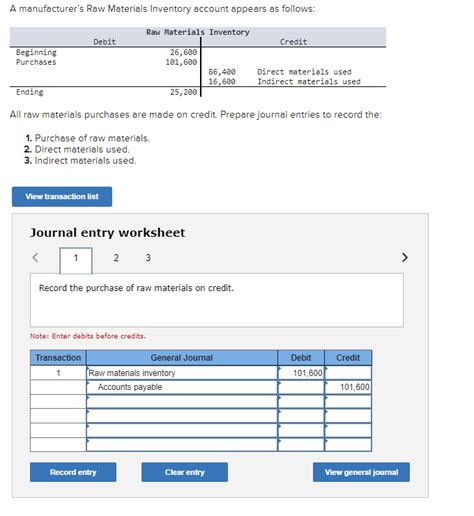 Solved A manufacturer's Raw Materials Inventory account | Chegg.com