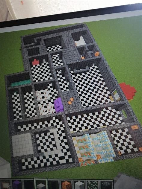 Map Of Pizzeria FNaF 1 And 2 In Minecraft Five Nights At Freddy S Amino