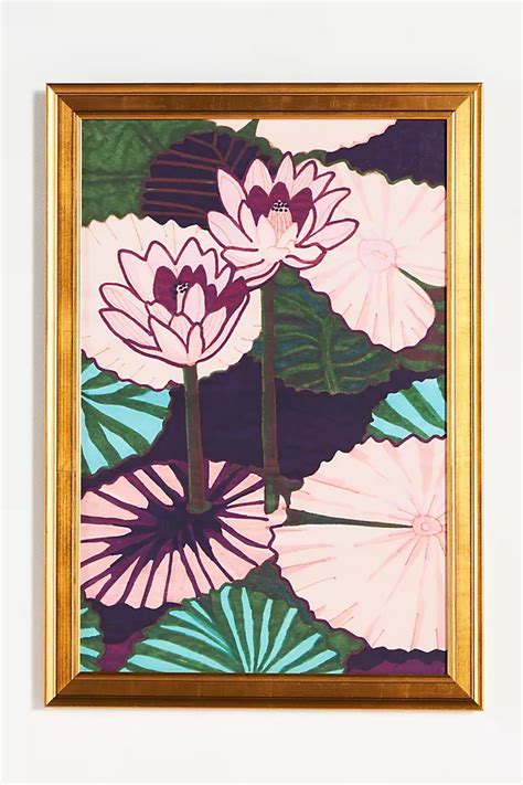 Lotus Wall Art | AnthroLiving