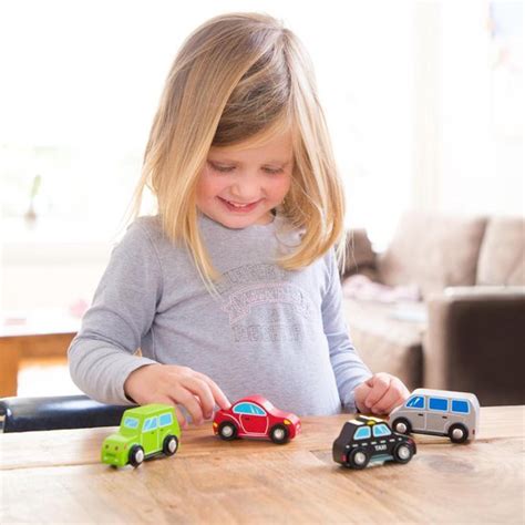 Koop New Classic Toys Houten Voertuigen Set Auto S Perfect Als