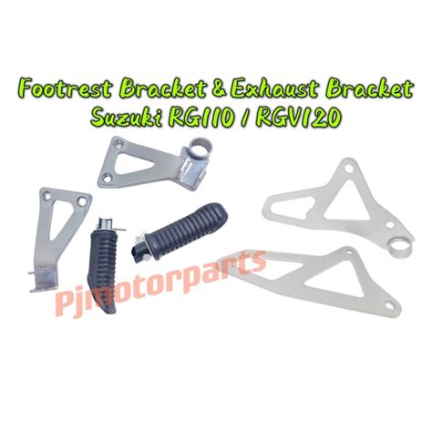 Rg Sport Rgv Rg Rgv Rear Footrest Bracket Guard Exhaust