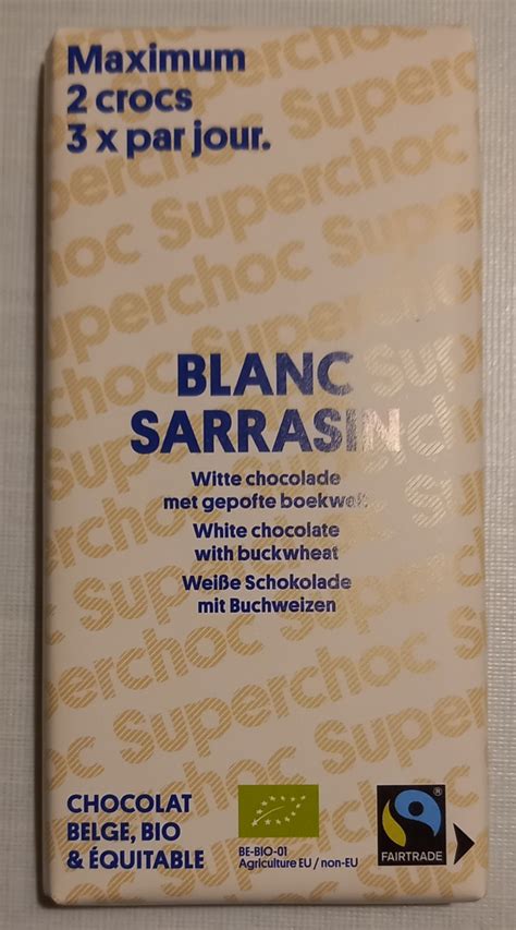 Chocolat Blanc Sarrasin 70 G Ferme De La Guye Locavor Fr