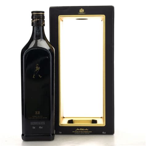 Johnnie Walker 12 Year Old Black Label Anniversary Edition Whisky