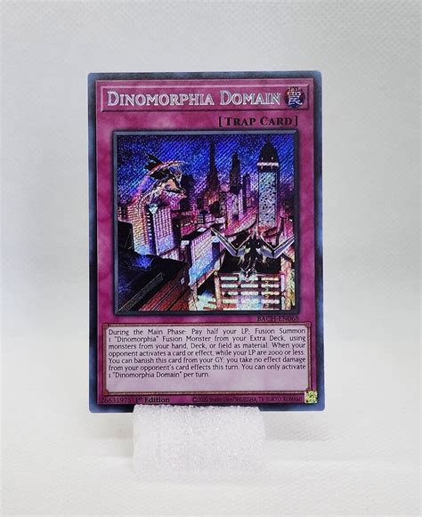 Yu Gi Oh Tcg Dinomorphia Domain Battle Of Chaos Bach En St