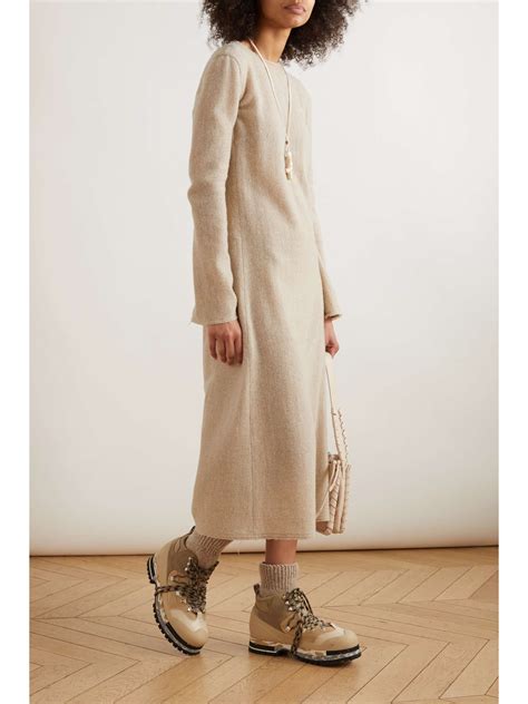 ChloÉ Wool And Cashmere Blend Midi Dress Net A Porter