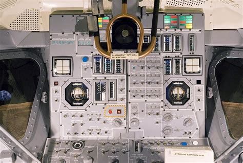 Apollo Lunar Module Interior By Science Photo Library