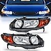 Amazon Trible Six Pcs Set Headlight Assembly Headlamp Replacement