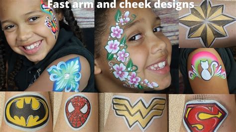 Easy Cheek Face Painting Designs For Beginners Infoupdate Org