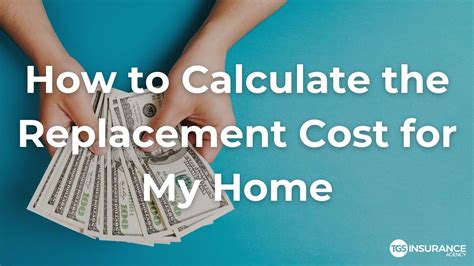 How To Calculate Replacement Cost Tgs Insurance Agency