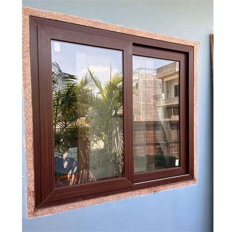 6mm UPVC Brown Glass Sliding Window At Rs 800 Sq Ft In Lucknow ID